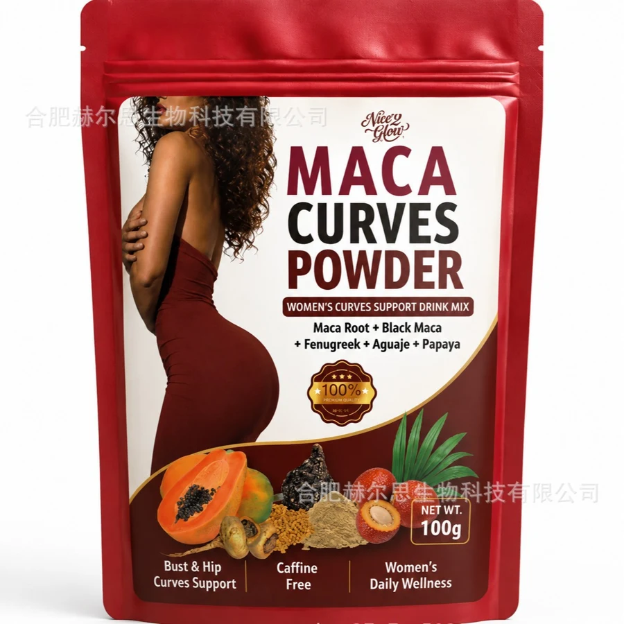 Maca Curves Powder — 100 g packaging